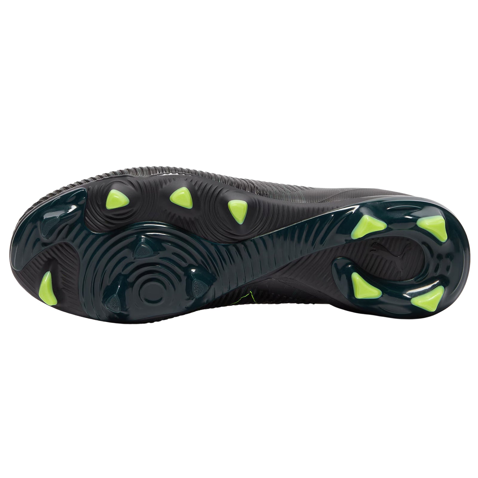 Puma Future 8 Match FG/AG Soccer Cleats (Black/Fizzy Light/Green)