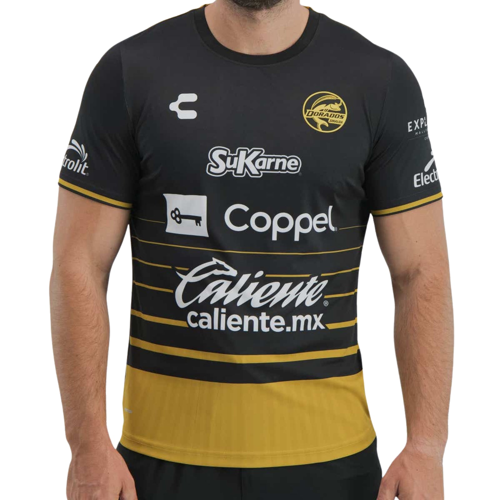 Charly Dorados 25/26 Home Jersey (Black/Gold)