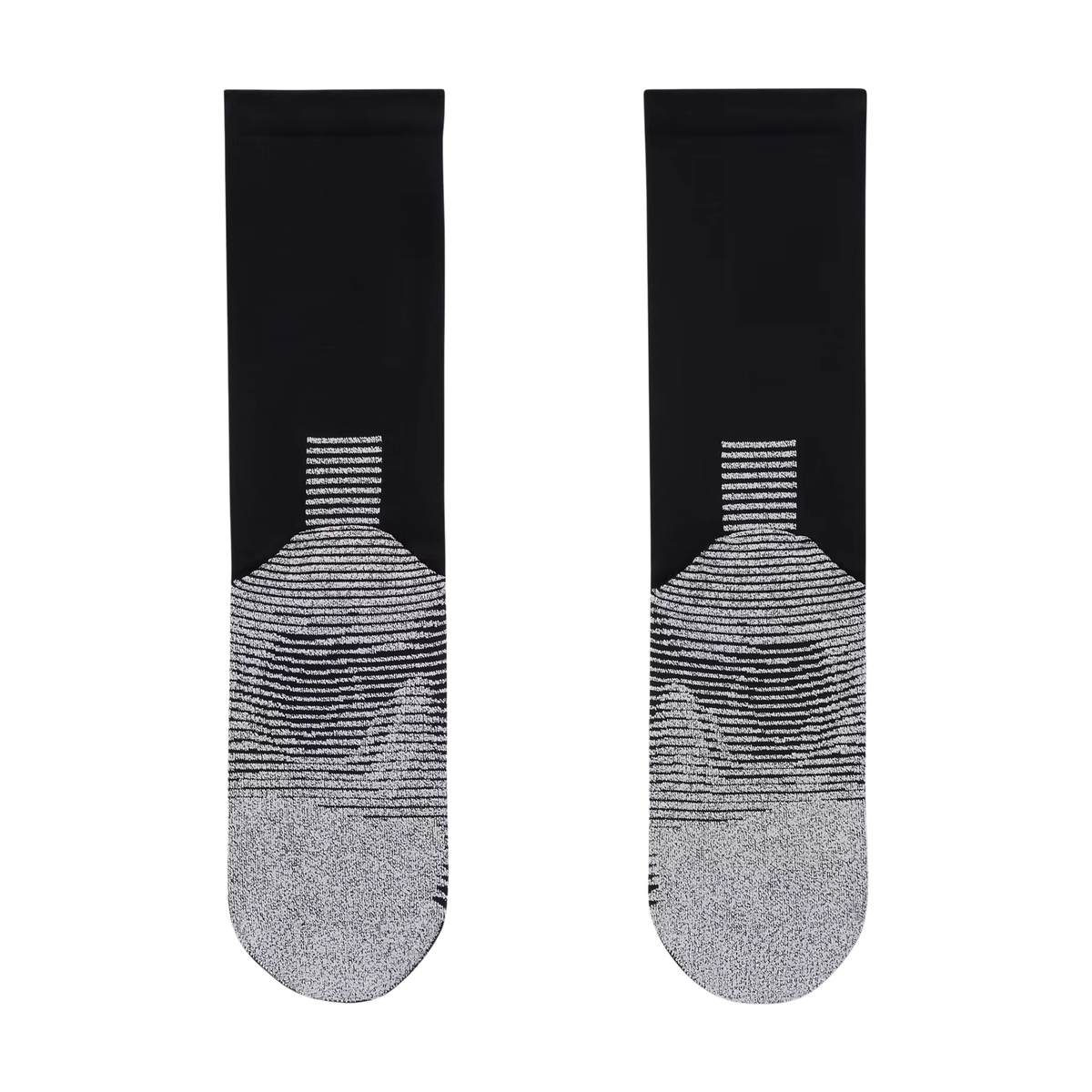Nike Men's Vapor Strike Crew Soccer Socks (Black/Grey)