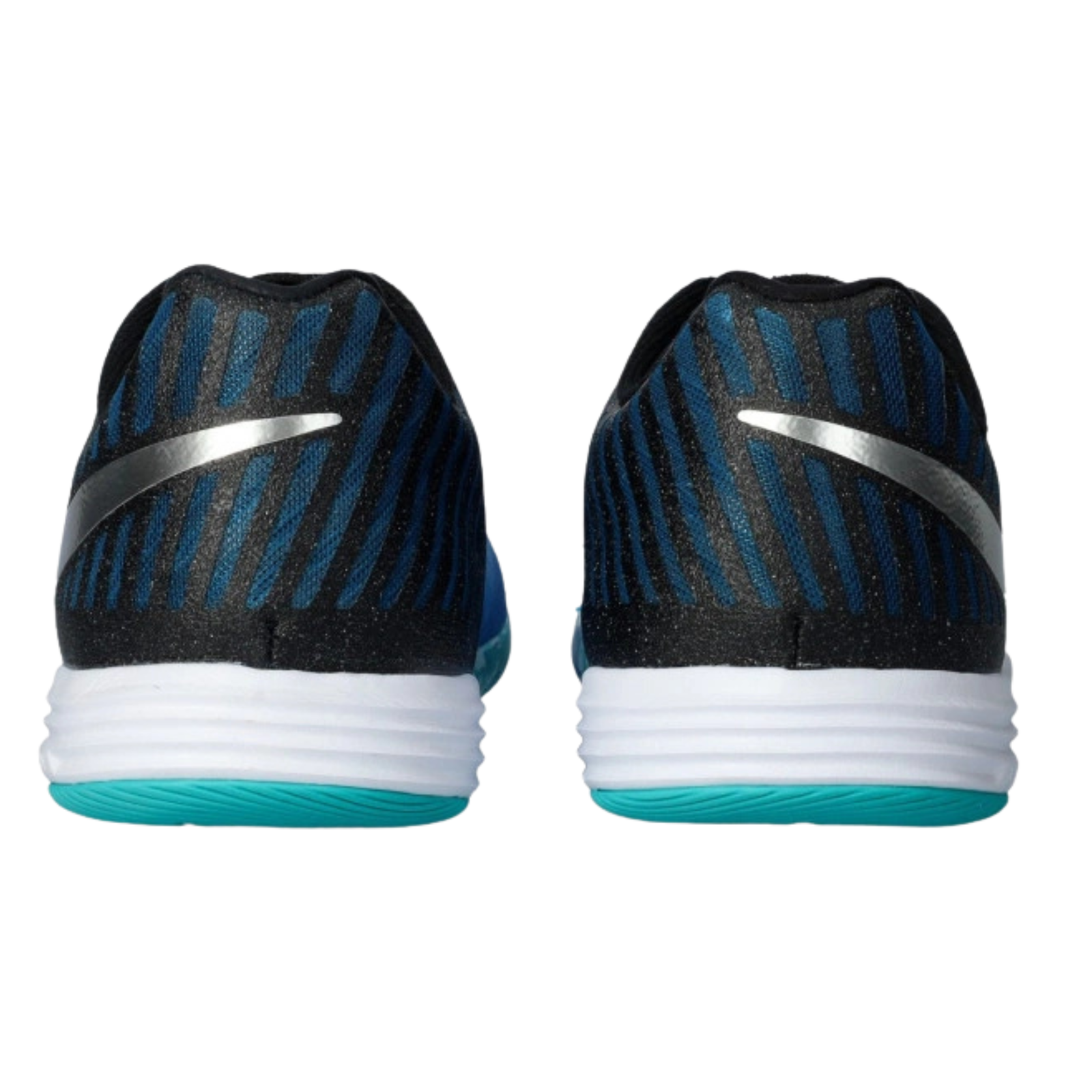 Nike LunarGato II Indoor Soccer Shoes (Metallic Silver/Black)