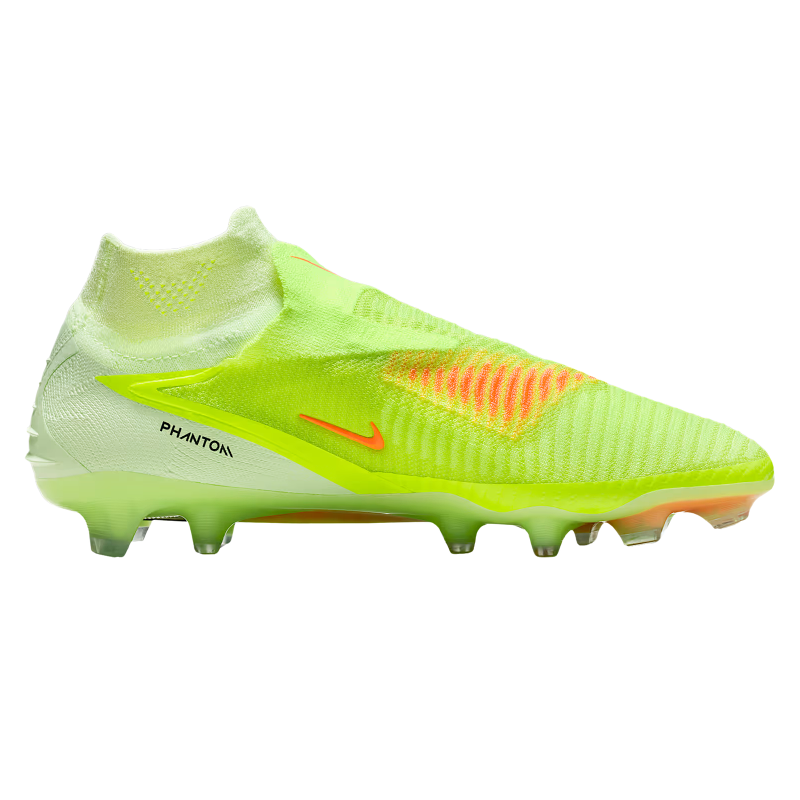 Nike Phantom 6 High Elite Firm Ground Soccer Cleats (Hyper Crimson/Black/Limelight)