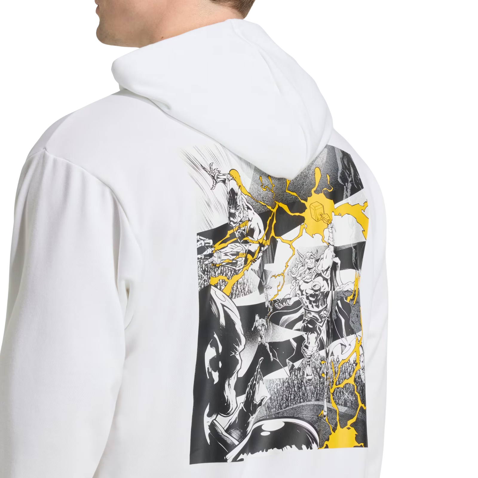adidas Real Madrid 25/26 Avengers Hoodie (White)