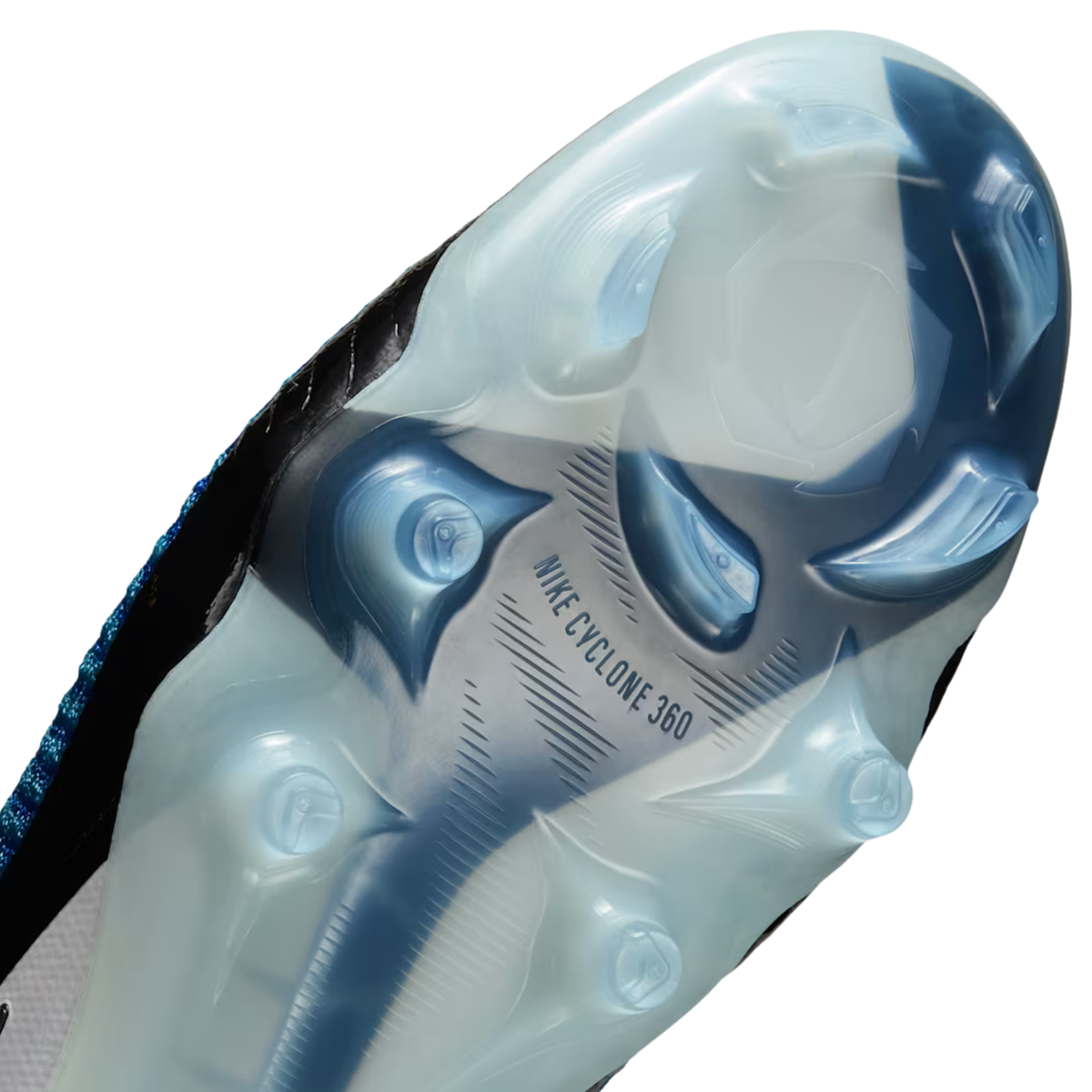 Nike Phantom 6 High Elite FG Soccer Cleats (Racer Blue/Pink Blast/White)