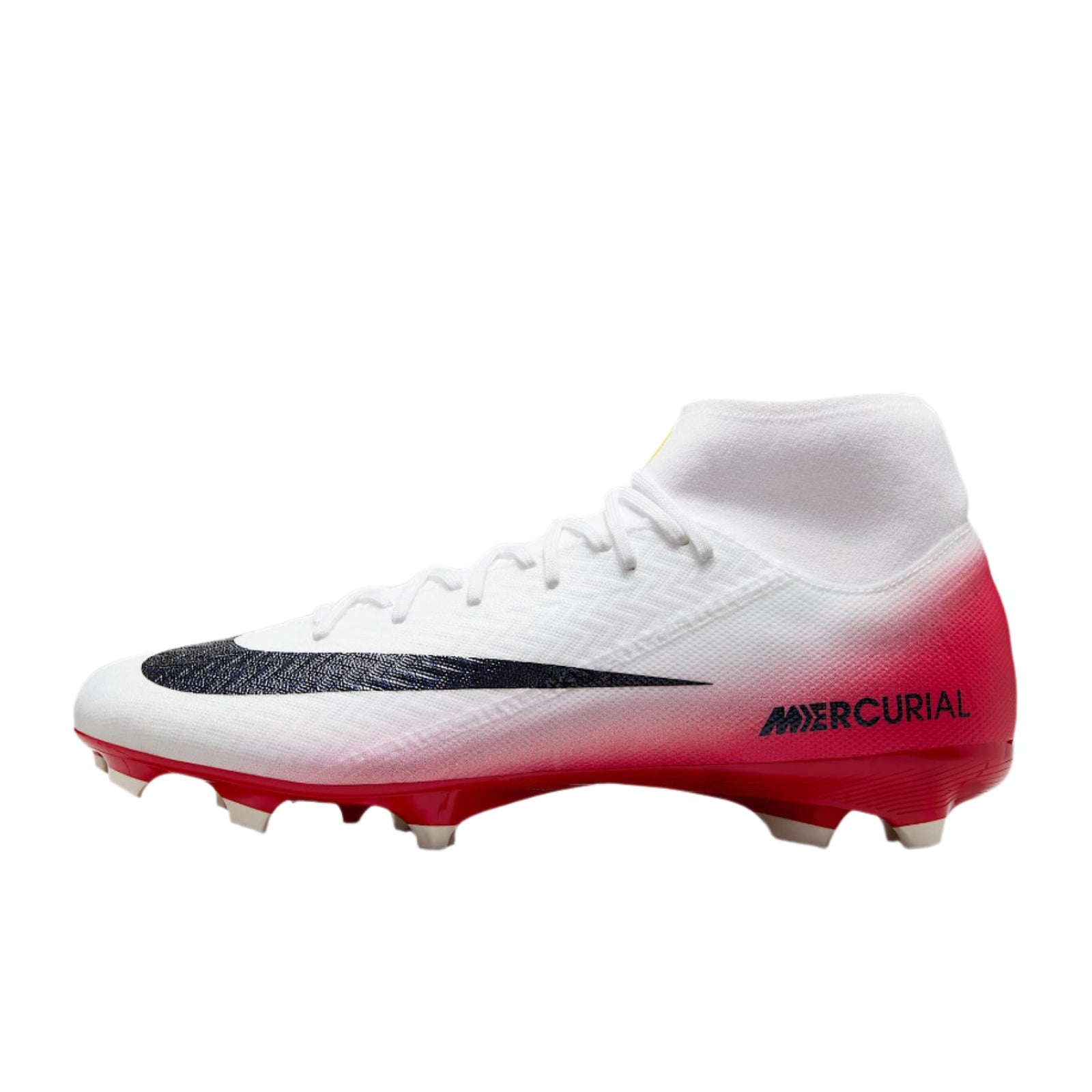 Nike Zoom Superfly 10 Academy LV8 Firm Ground/Multi Ground Soccer Cleats (University Red/Dark Obsidian)