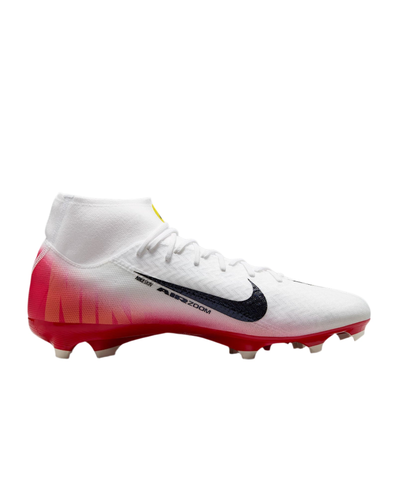 Nike Zoom Superfly 10 Academy LV8 Firm Ground/Multi Ground Soccer Cleats (University Red/Dark Obsidian)