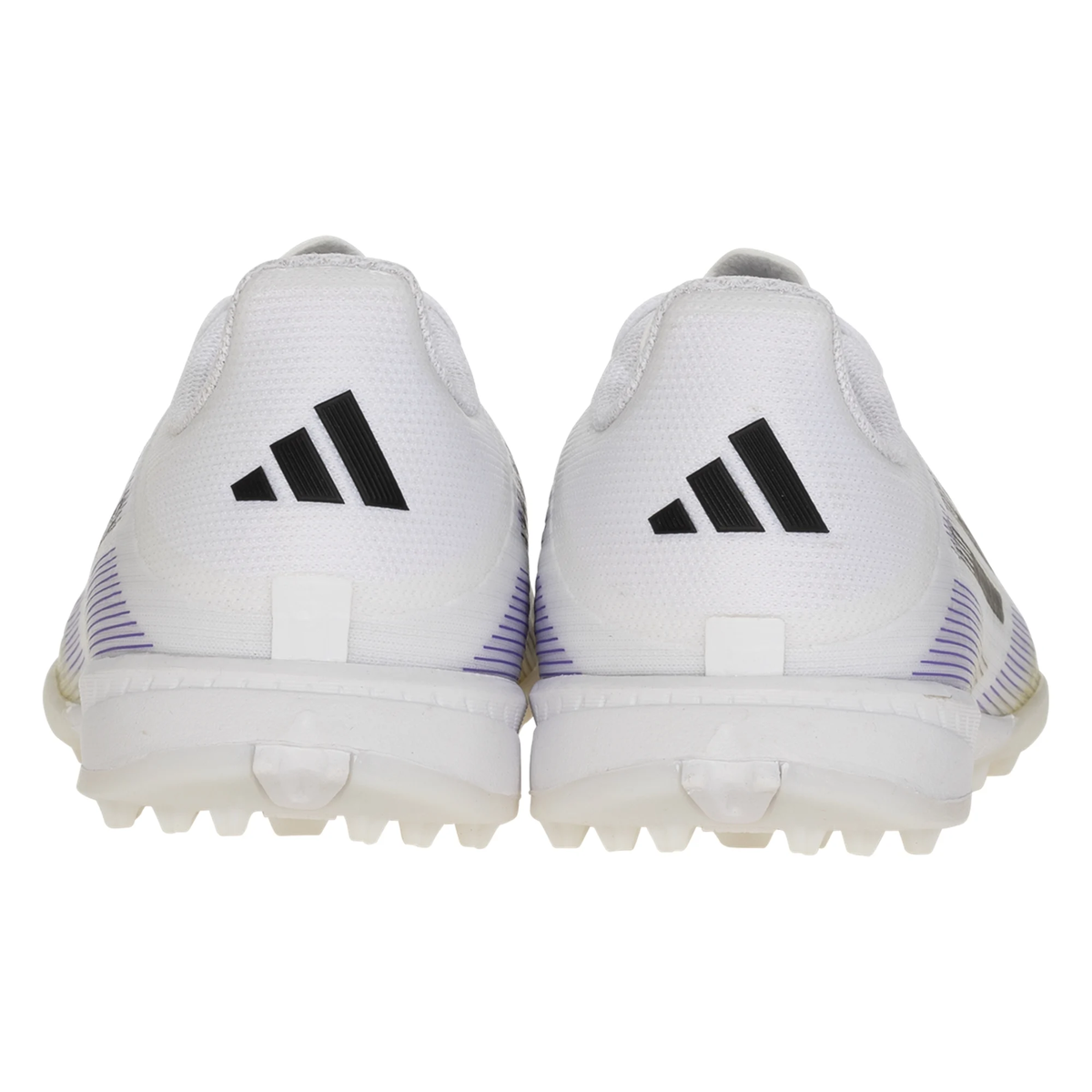 adidas Youth F50 League Turf Soccer Shoes (White/Black/Gold Metallic)