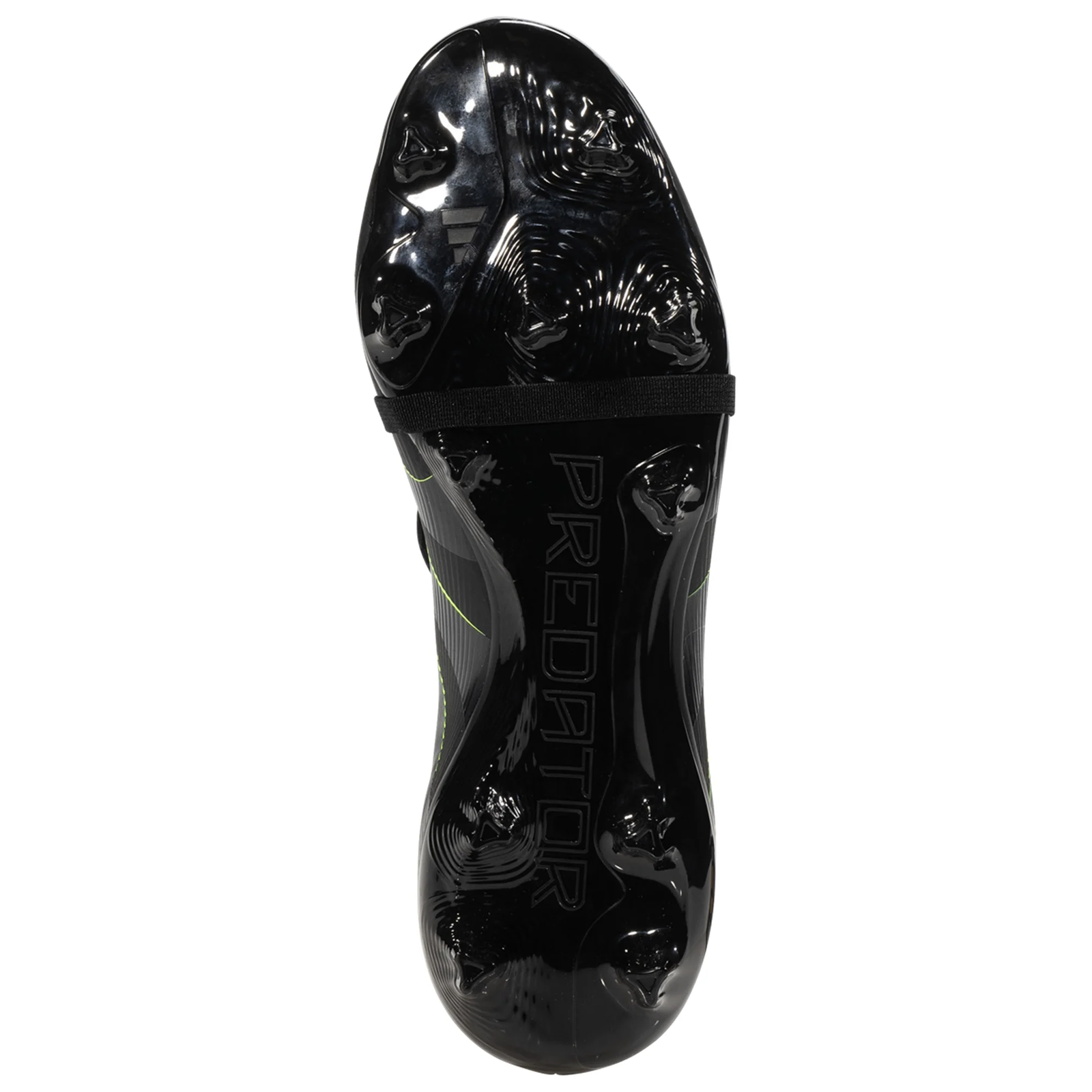 adidas Predator League Firm Ground/Multiground Soccer Cleats (Black/Lucid Lemon)