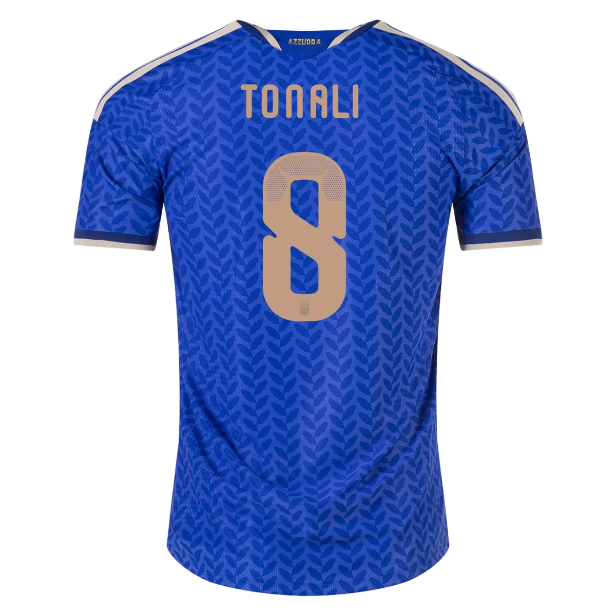 adidas Men's Tonali Italy 2026 Authentic Home Jersey (Bold Blue)