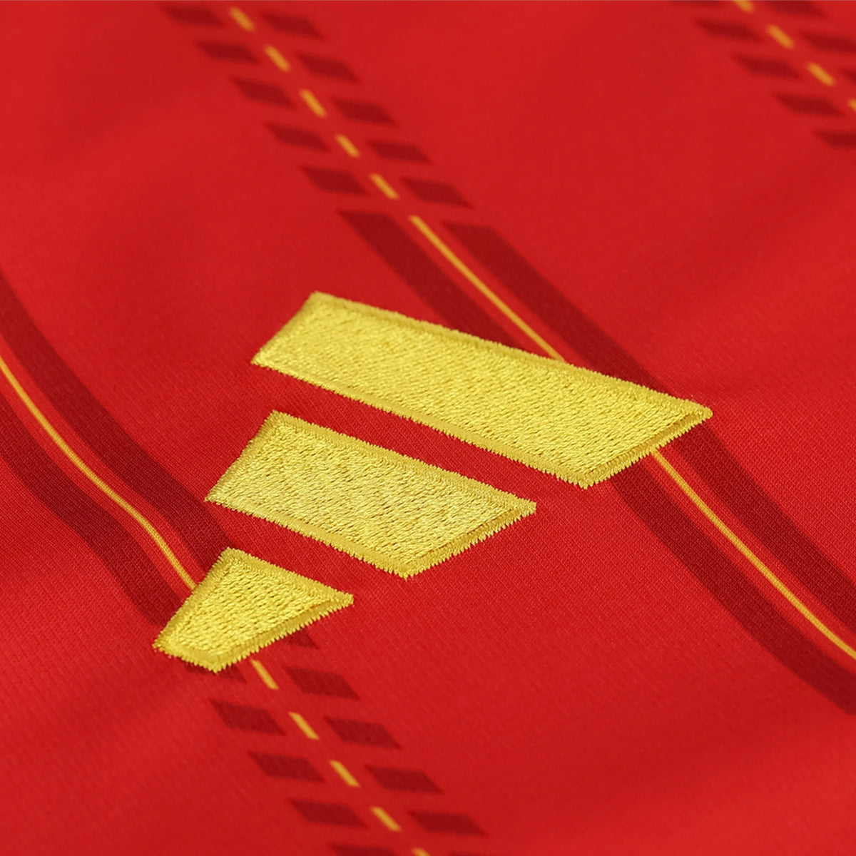 adidas Men's Olmo Spain World Cup Home Jersey 2026 (Vivid Red)