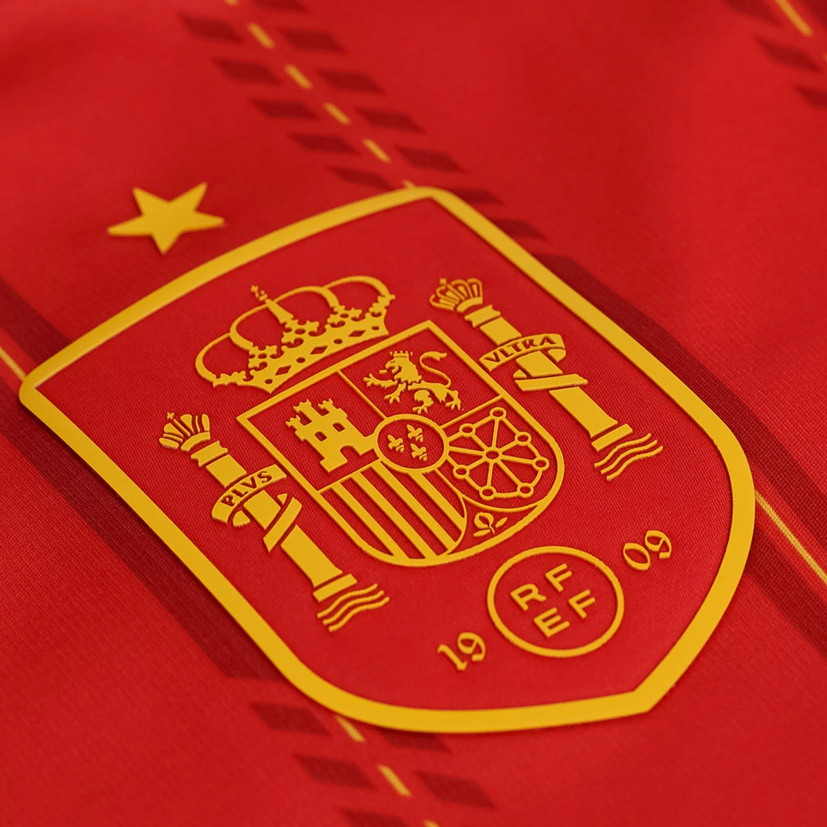 adidas Men's Olmo Spain World Cup Home Jersey 2026 (Vivid Red)