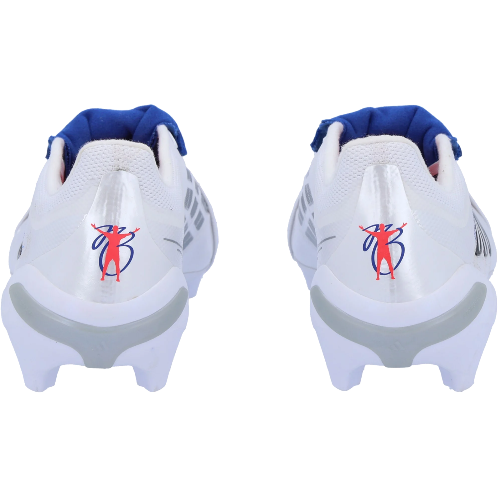 adidas Predator League FT Firm Ground Soccer Cleats (White/Zero Metallic/Royal Blue)