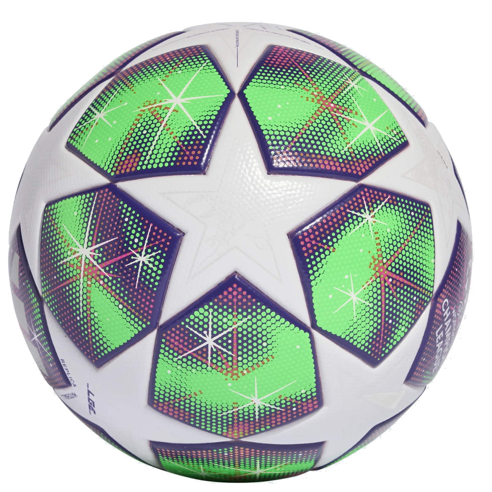 adidas Womens UEFA Champions League League Top Ball 25/26 (White/Green/Purple)