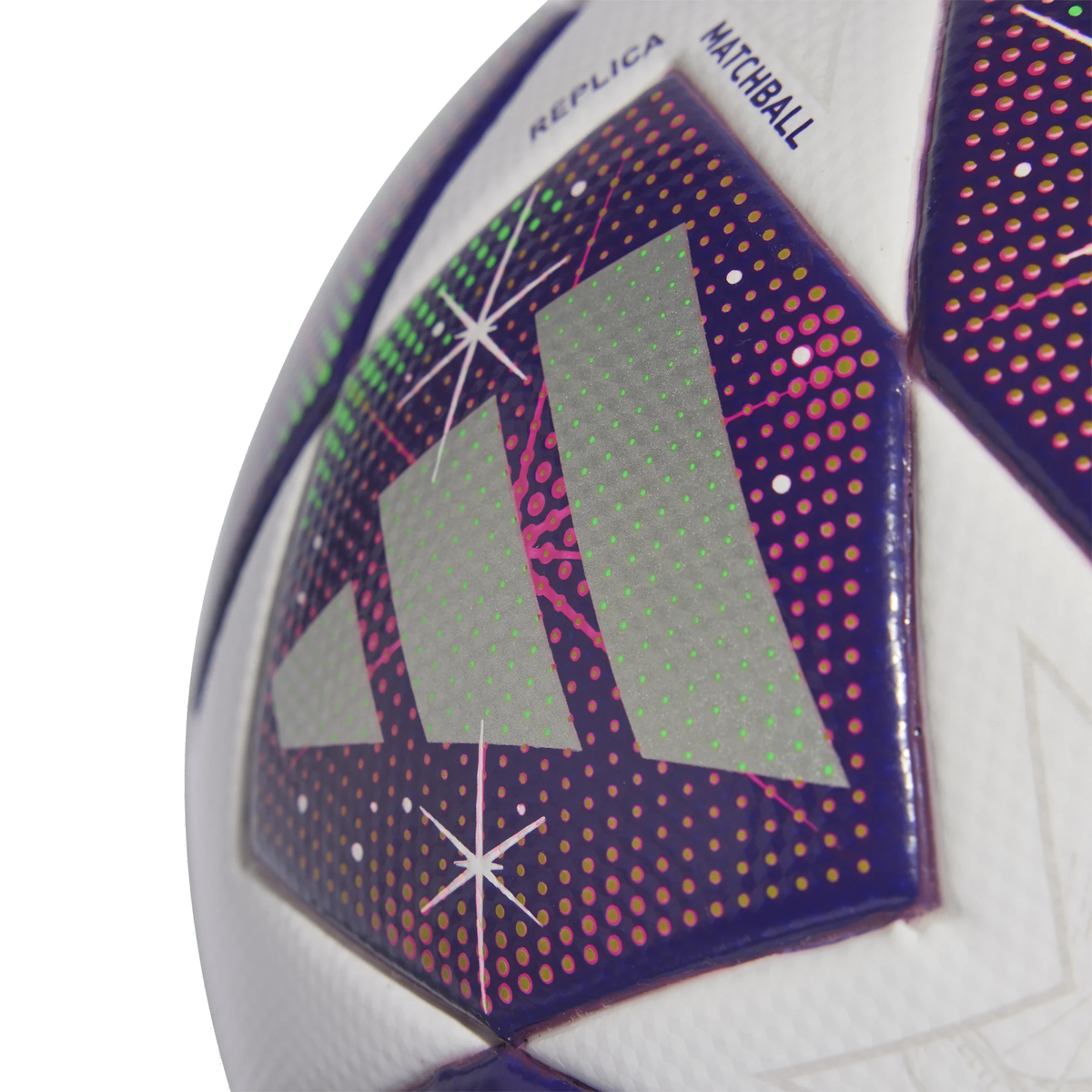 adidas Womens UEFA Champions League League Top Ball 25/26 (White/Green/Purple)
