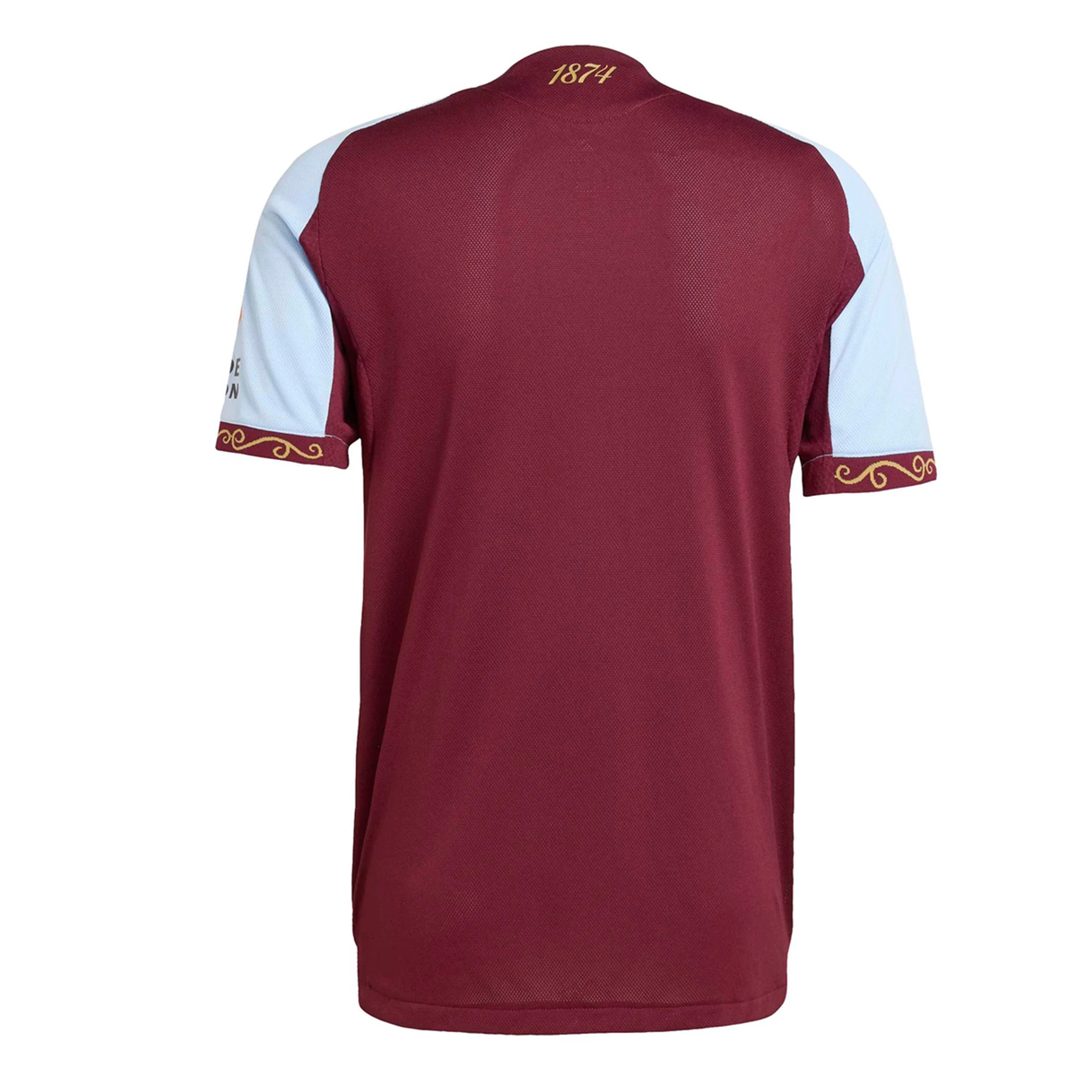 adidas Men's Aston Villa Authentic Home Jersey 25/26 (Maroon/Light Blue)