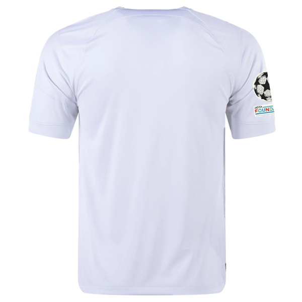 Nike Inter Milan Away Jersey w/ Champions League + Copa Italia Patches 23/24 (White/Lyon Blue)