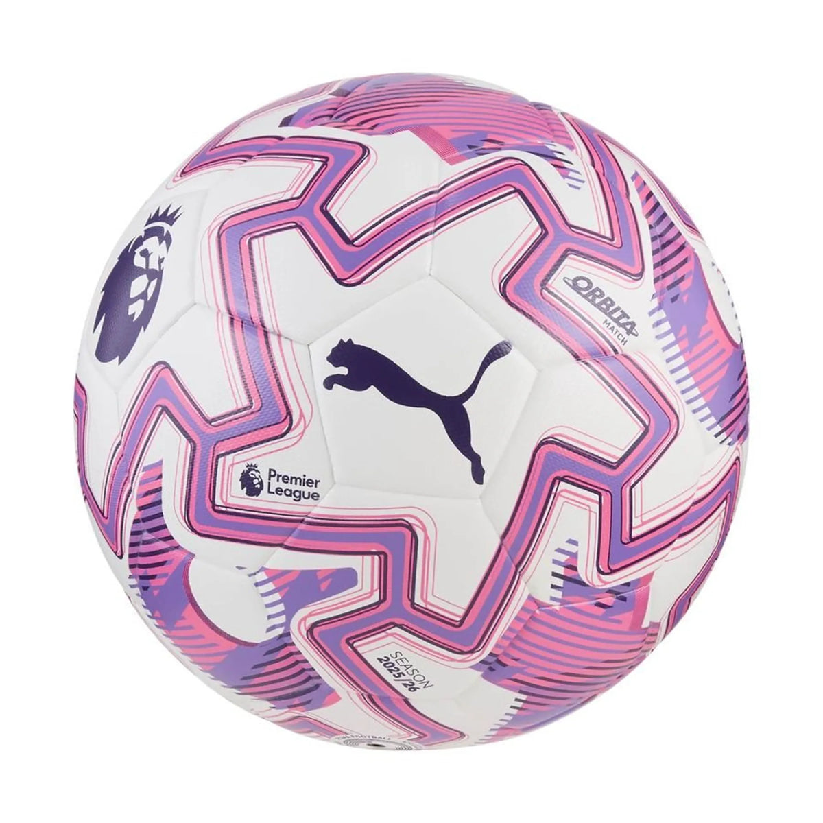 PUMA Premier League 25/26 Orbita Match Brilliance Ball (White/Multi)