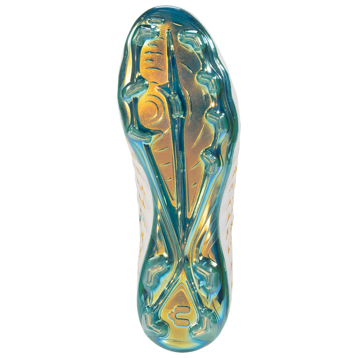 Charly Zinetik PFX Firm Ground Soccer Cleats (White/Aqua)