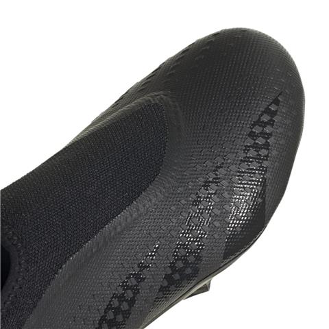 adidas Predator Accuracy.3 Laceless FG Tacos de fútbol (Core Black/Core Black)