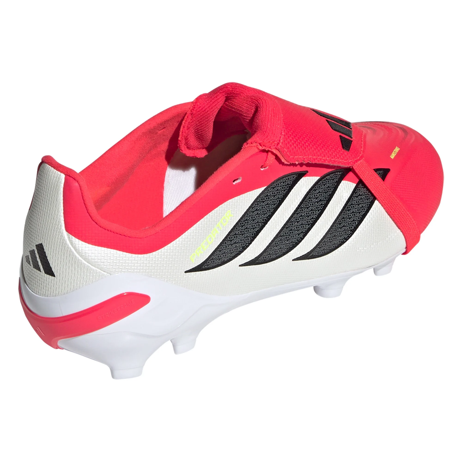 adidas Jr. Predator Elite FT Firm Ground Soccer Cleats (Lucid Red/Black/White)