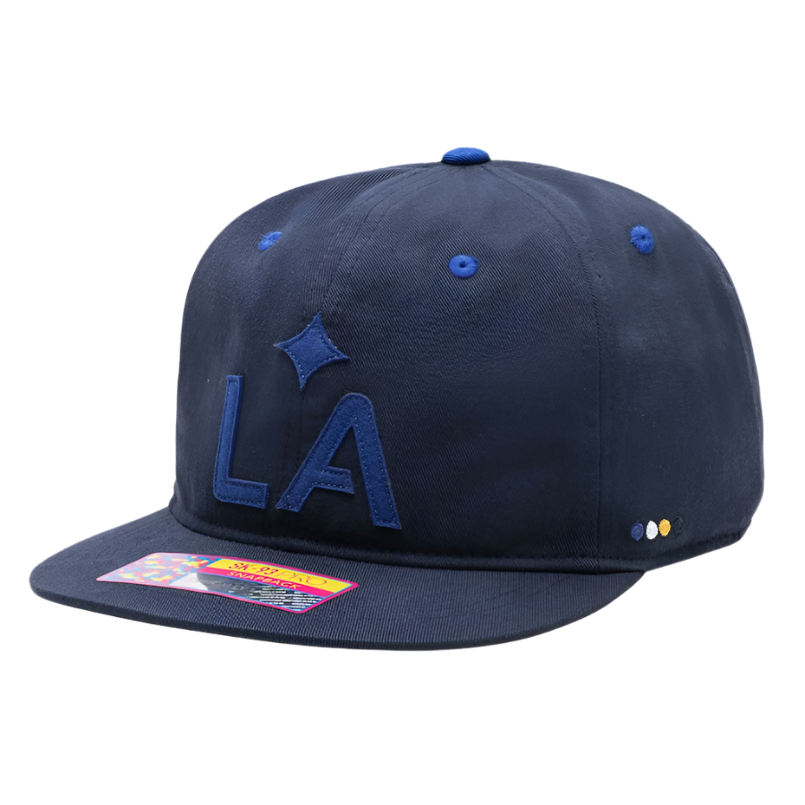 Fan Ink La Galaxy Bankroll City Snapback Adjustable Hat (Navy)