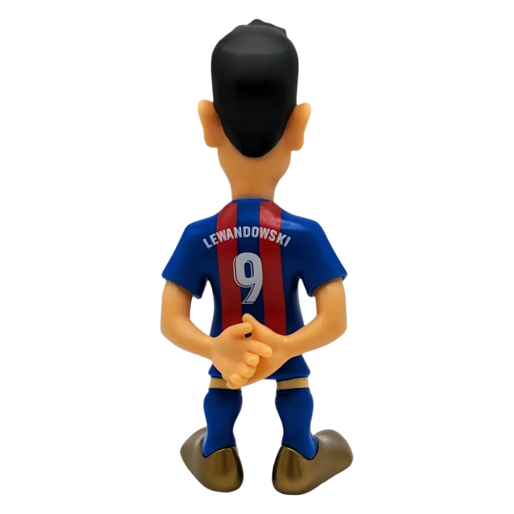 Minix FC Barcelona Lewandowski Figure (Navy/Maroon)