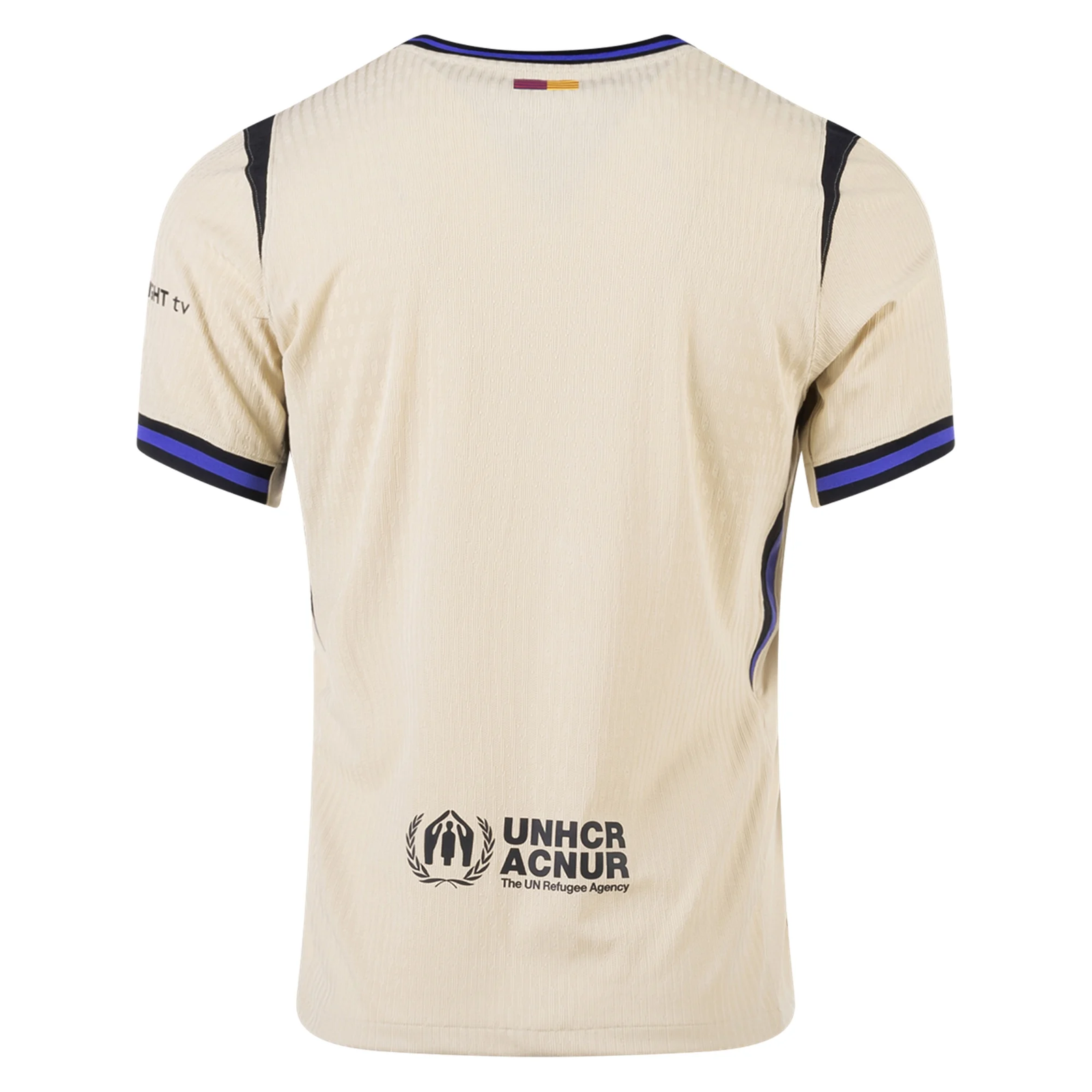 Nike Men's FC Barcelona Authentic Away Jersey (Team Gold/Persian Violet/Black)