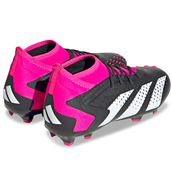 adidas Jr. Predator Accuracy.1 FG Tacos de fútbol (Core Black/Team Shock Pink)