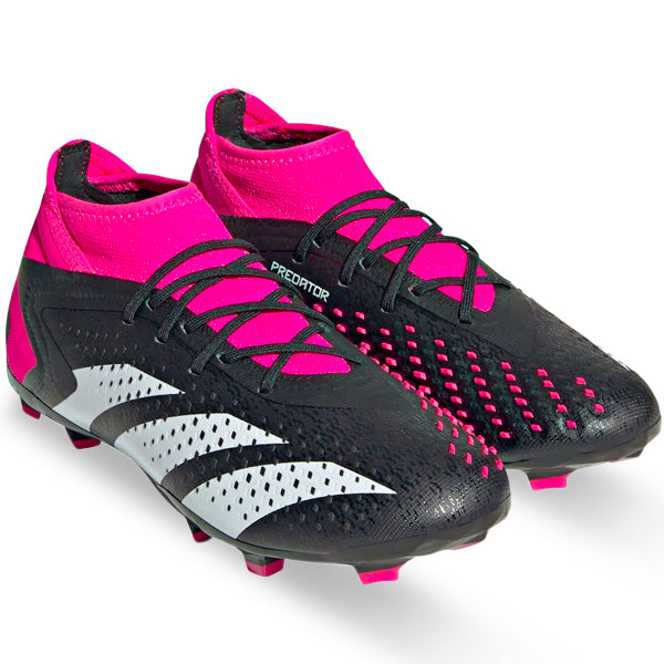 adidas Jr. Predator Accuracy.1 FG Tacos de fútbol (Core Black/Team Shock Pink)