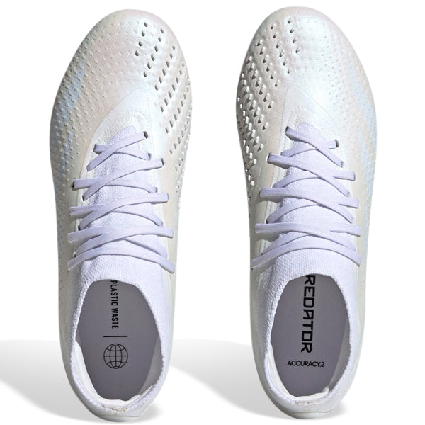 Botas de fútbol adidas Predator Accuracy.2 FG (Blanco)