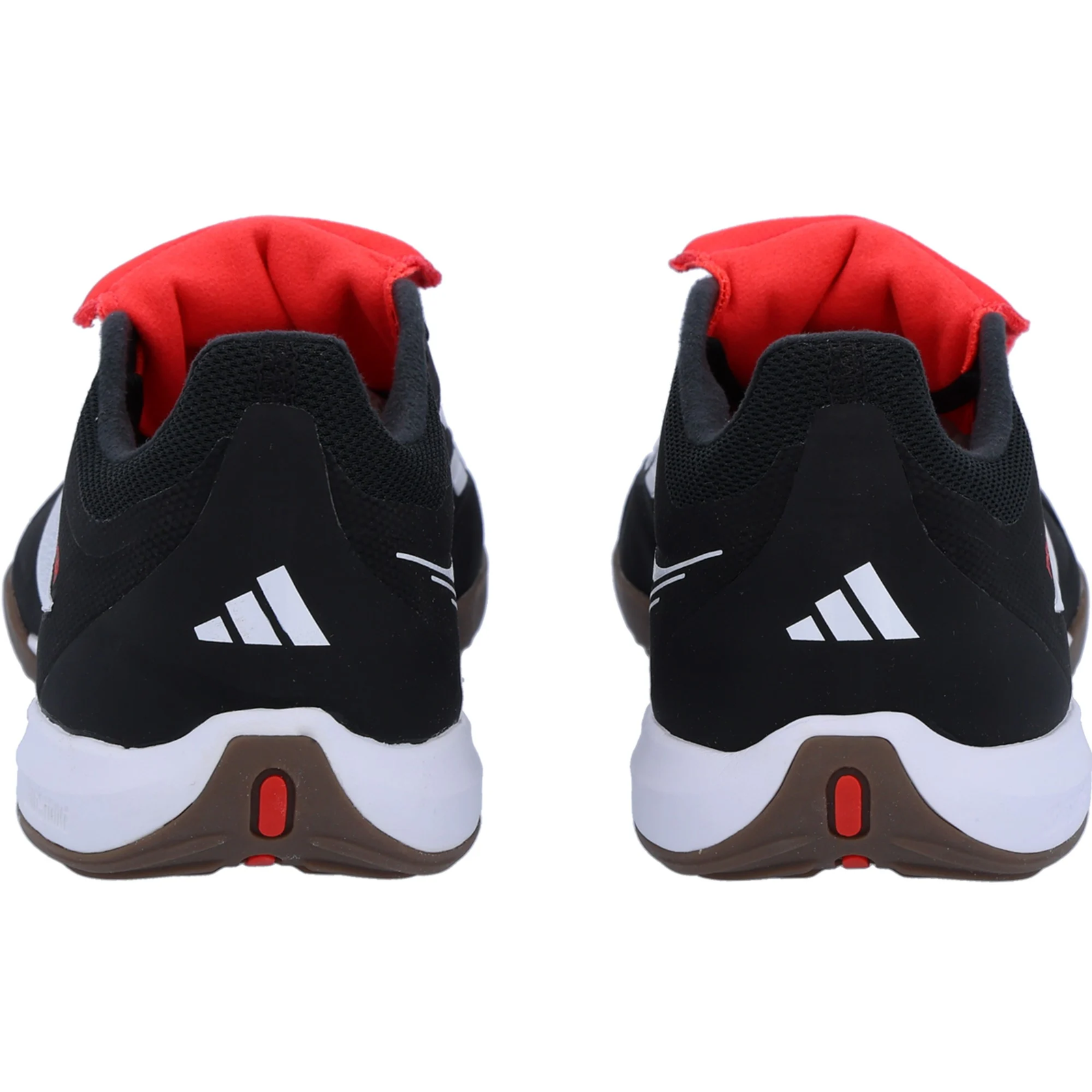 adidas Predator League FT Indoor Soccer Shoes (Black/White/Lucid Red)