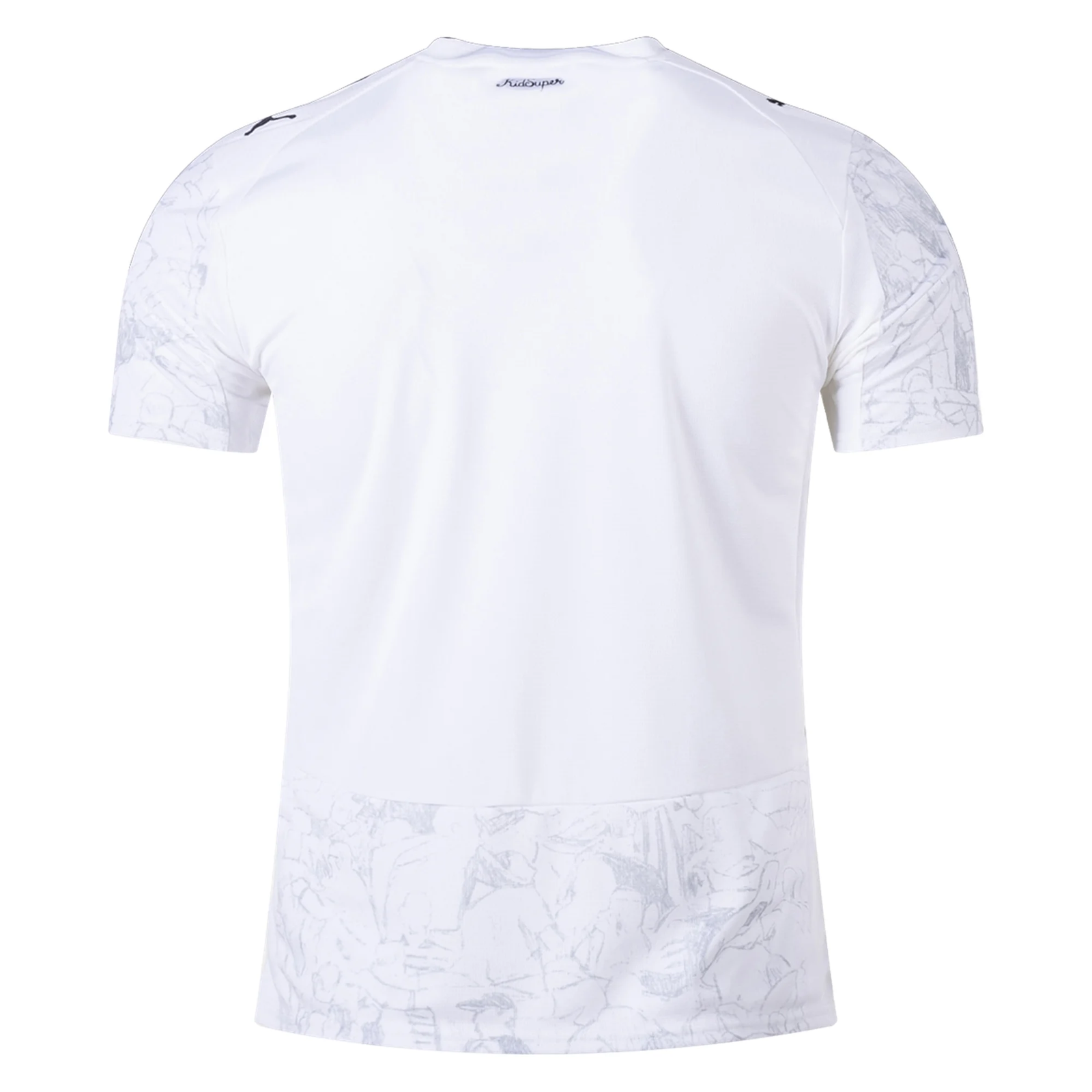 Puma Manchester City Kid Super Jersey 25/26 (Puma White/Deep Navy)