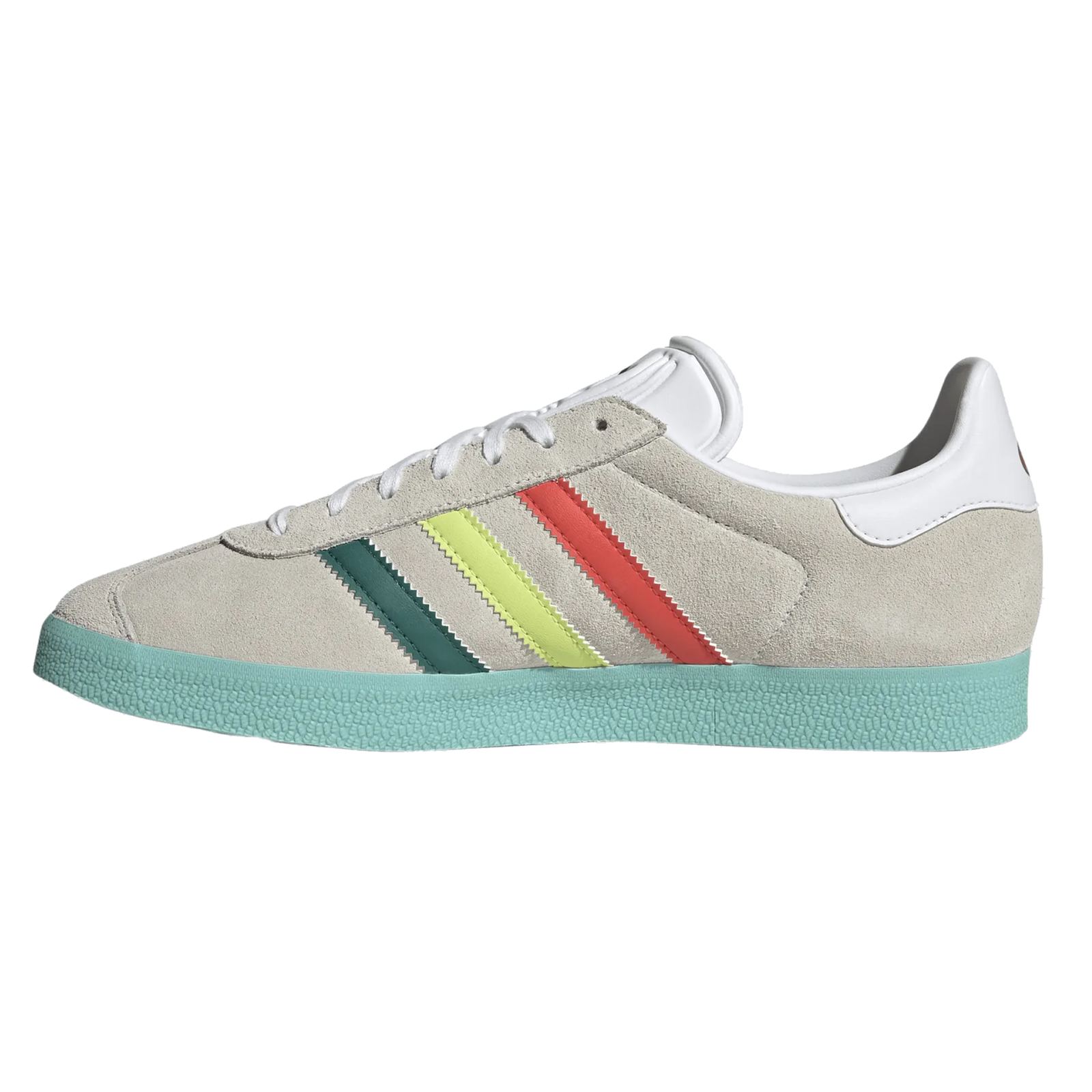 adidas San Jose Clash Gazelle Soccer Shoes (White/Multi)