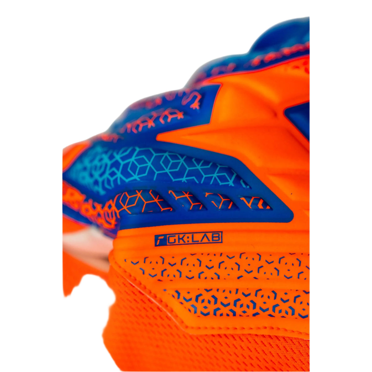 Reusch Attrakt Stater Solid Goalkeeper Glove (Electric Blue/Shocking Orange)