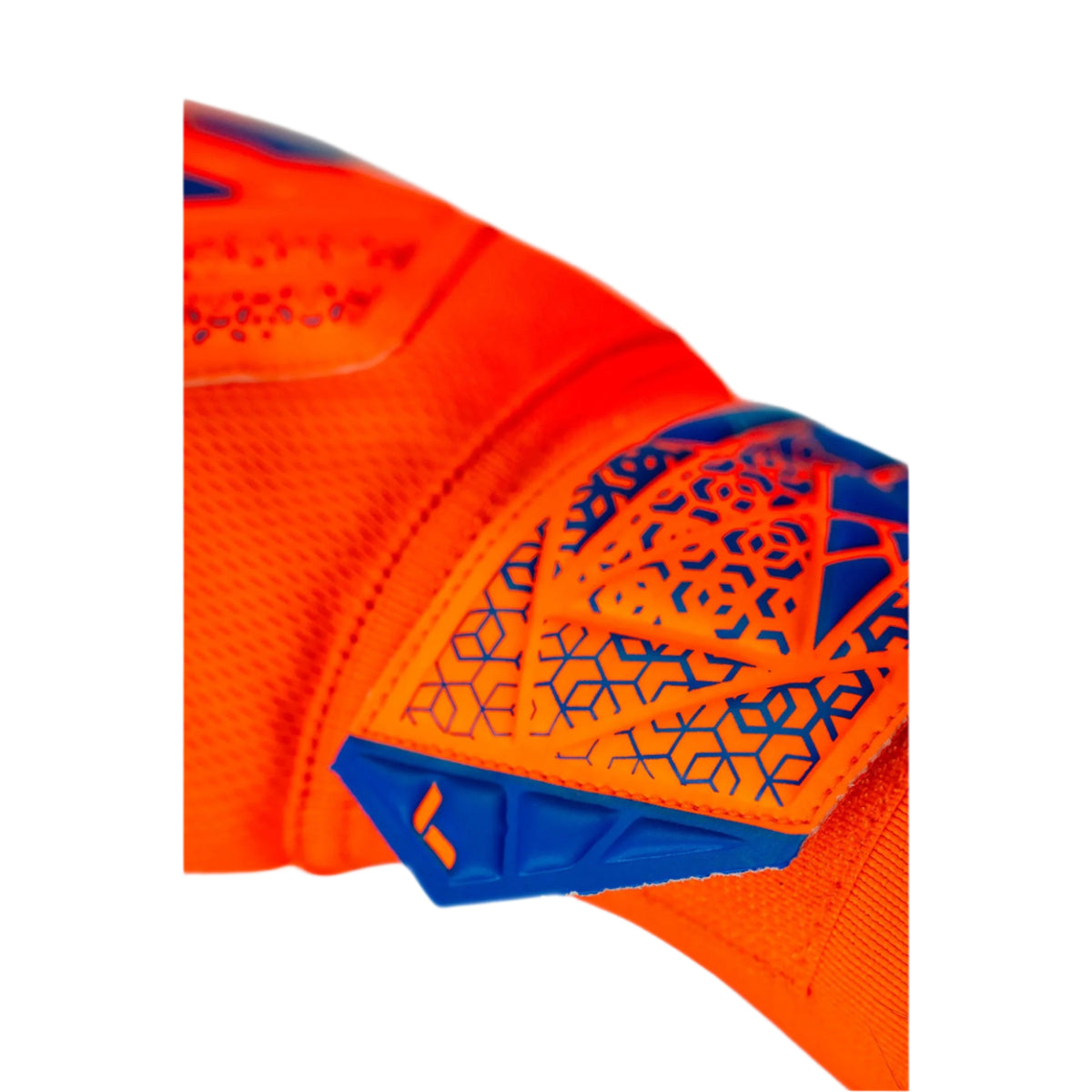 Reusch Attrakt Stater Solid Goalkeeper Glove (Electric Blue/Shocking Orange)