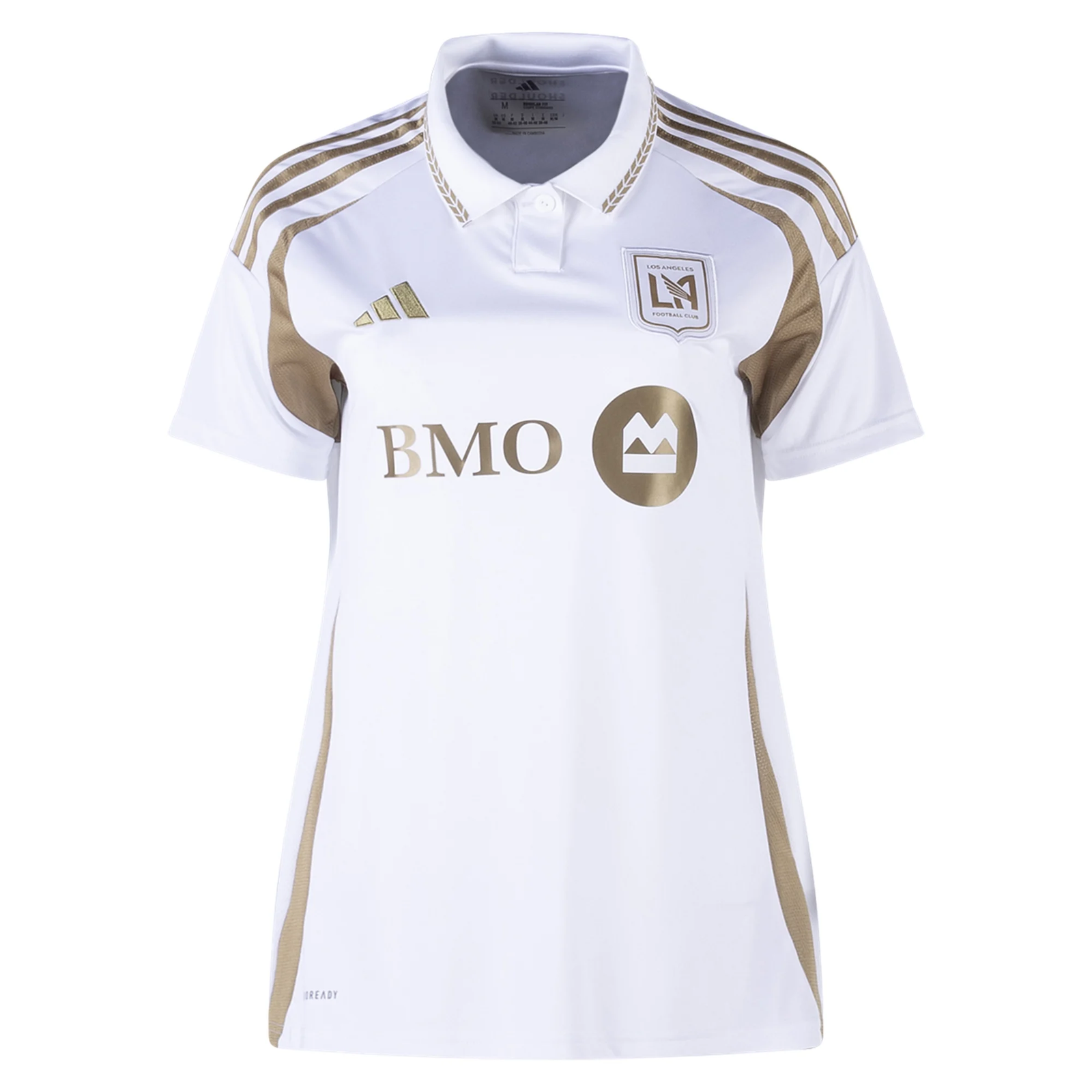 adidas Womens Son Heung-min LAFC Away Jersey 25/26 (White/Gold)