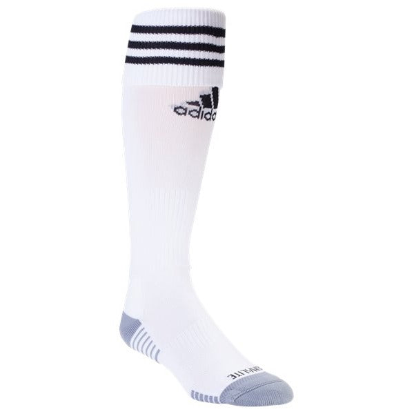 adidas Copa Zone Cushion II Socks (White/Black) | Soccer Wearhouse