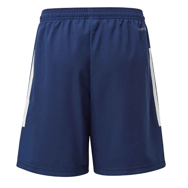 Pantalón corto adidas Condivo 21 para niños (azul marino/blanco)