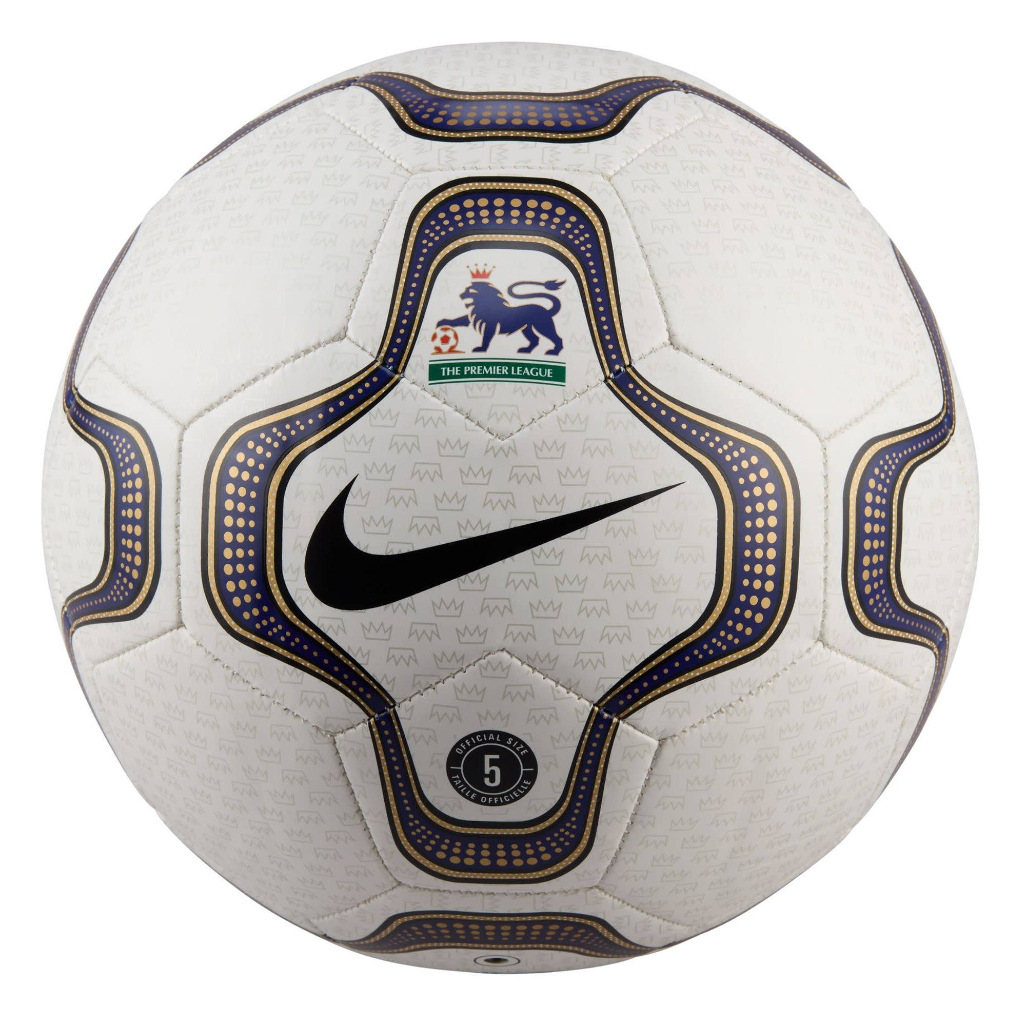 Nike Premier League Heritage Geo Merlin Ball 25/26 (White/Blue/Black) Questions & Answers