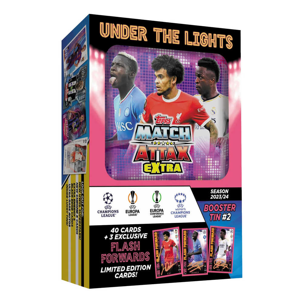 match attax extra booster box Topps 2025 - Mega Tin The Topps Company 🔥⚽ STOCK UPDATE ⚽🔥 Now