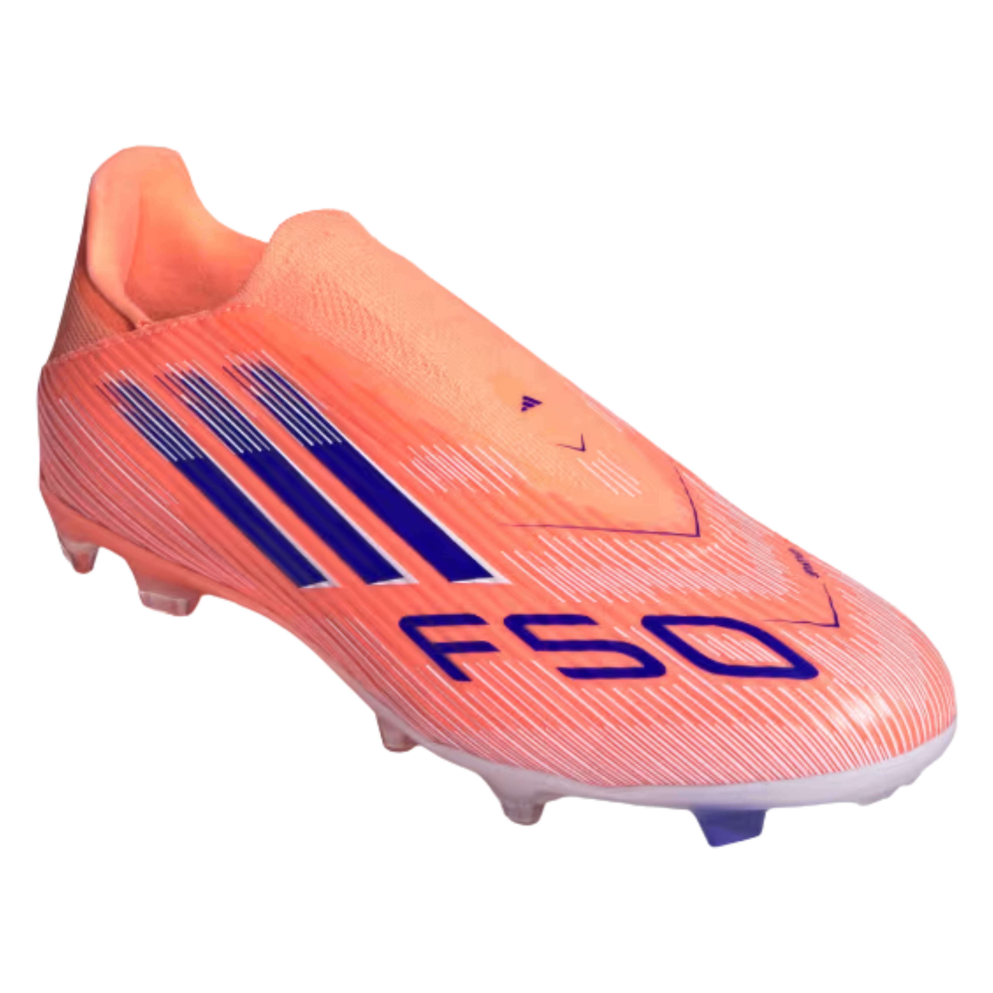 adidas F50 League Laceless FG/MG Soccer Cleats (Orange/Lucid Blue/White) Questions & Answers