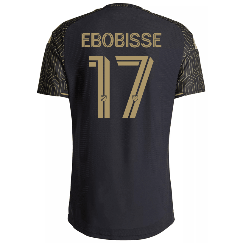 adidas Men's Ebobisse LAFC Authentic Match Home Jersey 26/27 (Black/Go