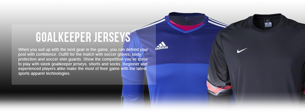 Matching Goalkeeper Kit with Short and Long Sleeve Goalie Jersey
