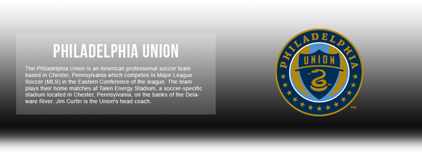 The Union Shop's open today at Talen - Philadelphia Union