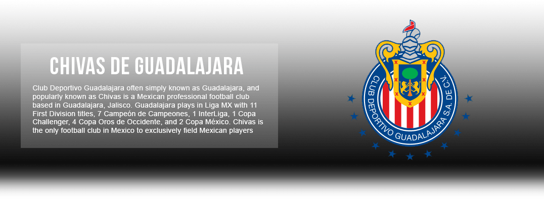 Chivas de Guadalajara Jerseys & Accessories
