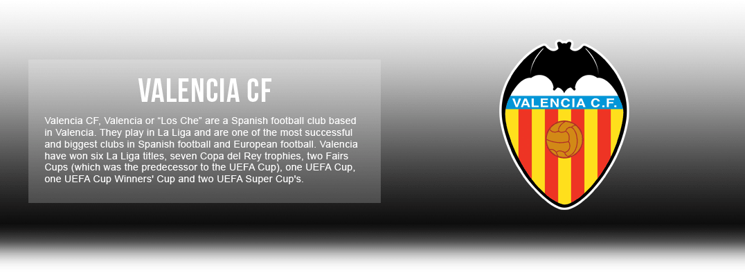 Valencia C.F. jerseys & accessories