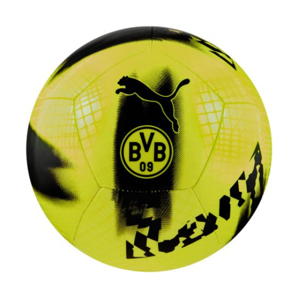 PUMA BVB Anniversary Soccer Ball (Yellow Alert/Puma Black)