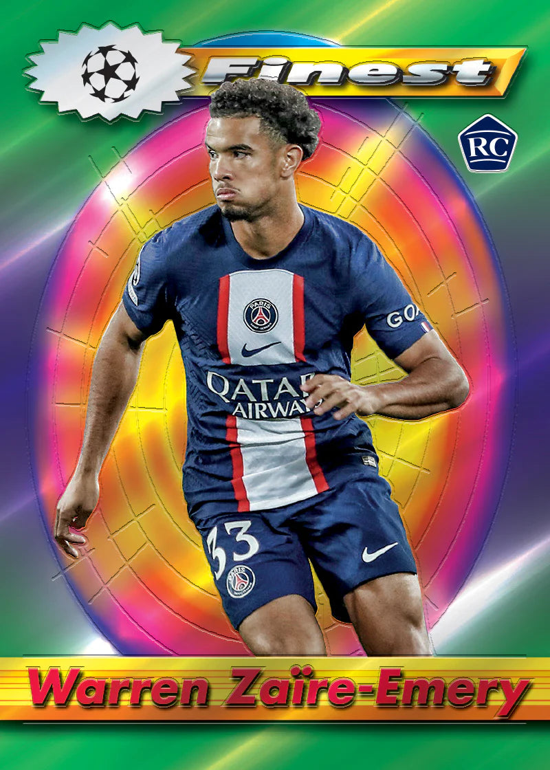 Topps 22/23 UEFA Champions League Finest Flashbacks Trading Pack (5 Cards)