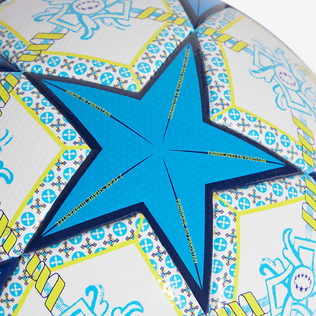 adidas 24/25 WUCL League Top Soccer Ball (White/Orange/Night Sky/Pantone)