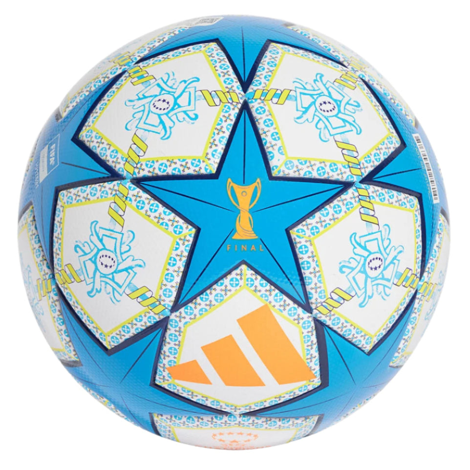 adidas 24/25 WUCL League Top Soccer Ball (White/Orange/Night Sky/Pantone)