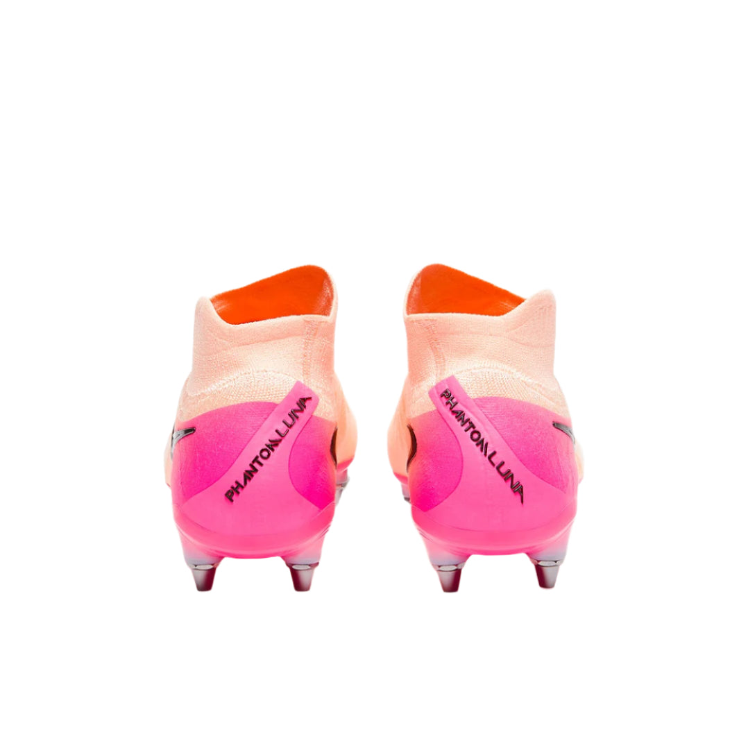 Nike Phantom Luna II Elite FG Soccer Cleats (Crimson Tint/Black-Pink Blast)